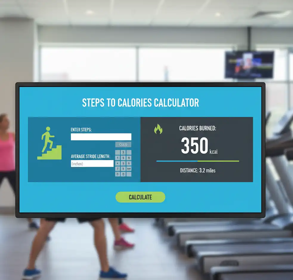 No more guessing how many calories your 10,000 steps actually mean!